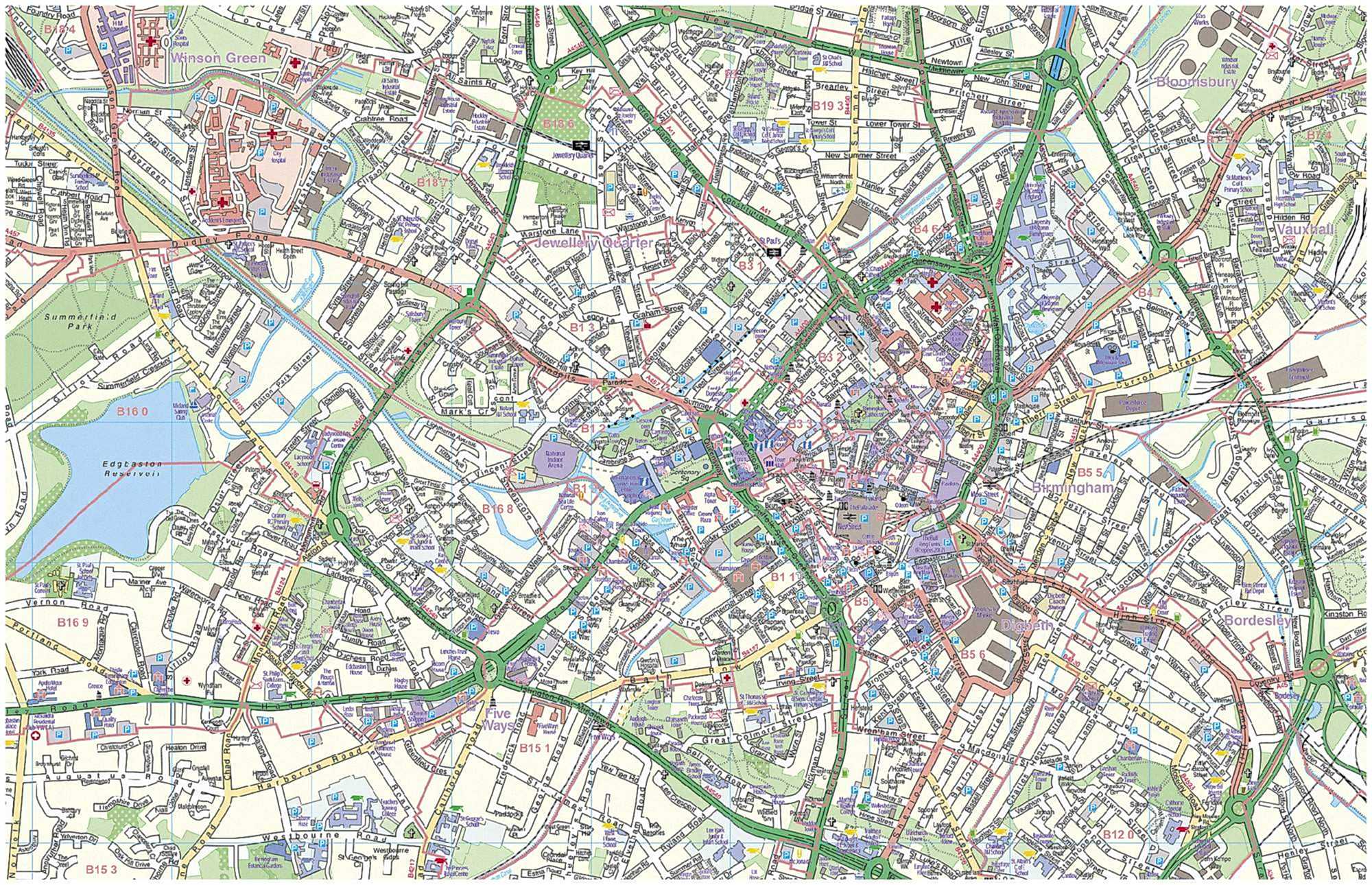 Birmingham Map